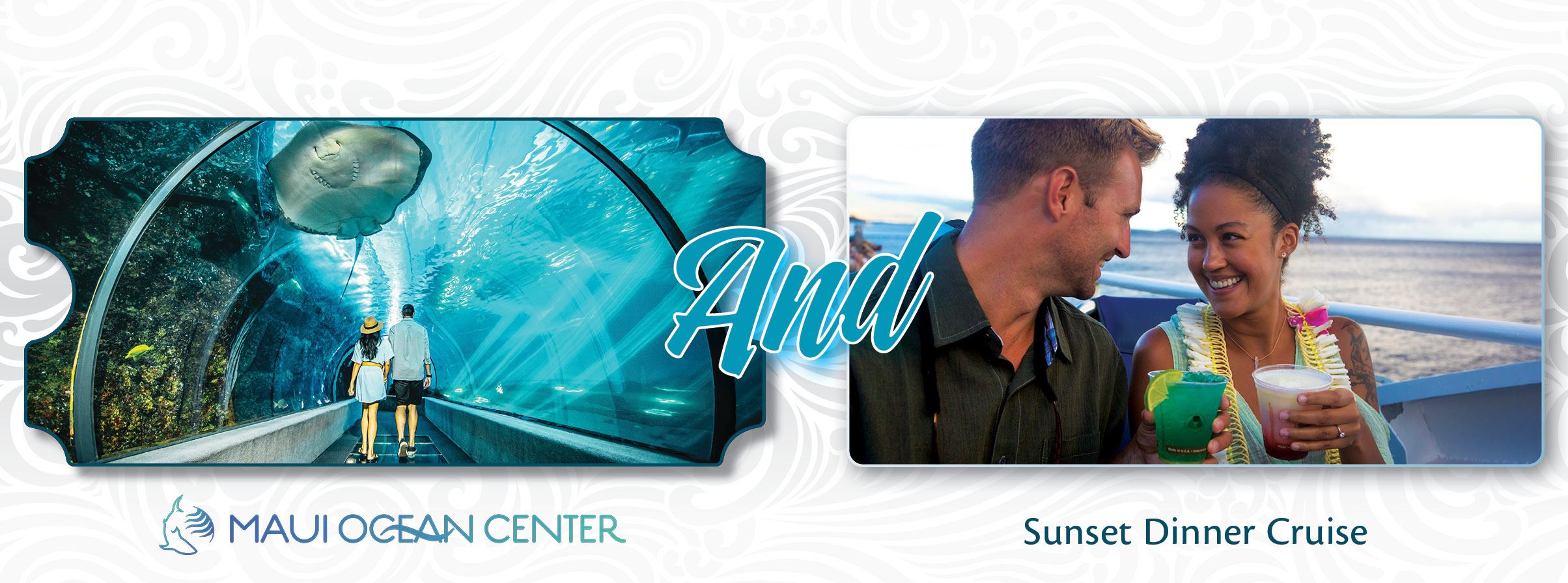 Ultimate Ocean Package: Sunset Dinner + Aquarium